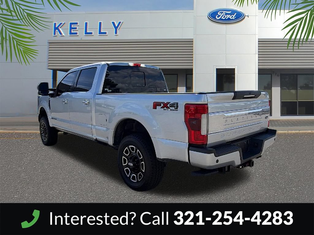 Used 2018 Ford F250 Platinum w/ Platinum Ultimate Package AWD/4WD image 3