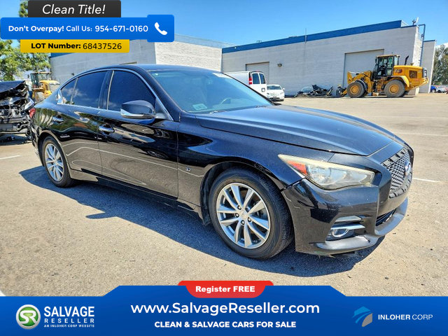 Used 2015 INFINITI Q50 Premium w/ Navigation Package AWD/4WD image 5