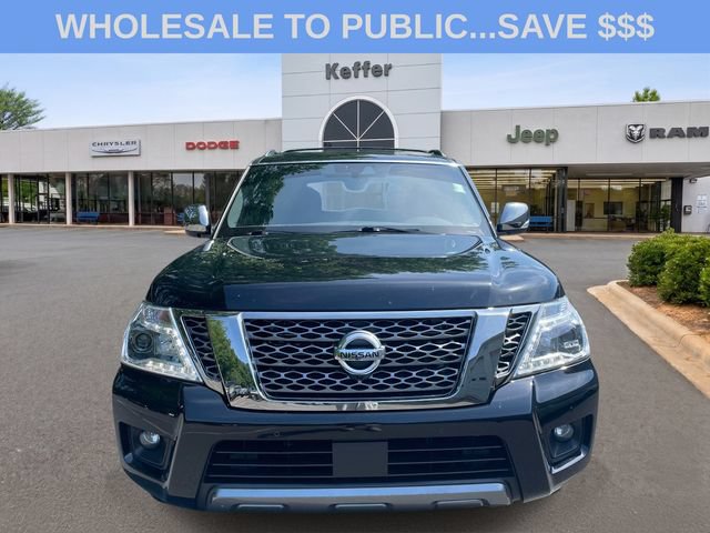 Used 2019 Nissan Armada Platinum w/ Captain's Chairs Package AWD/4WD image 3