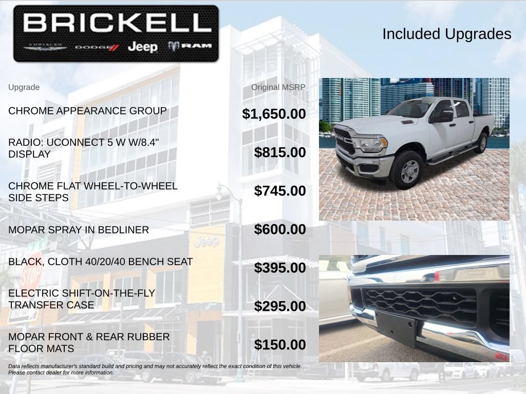 Used 2024 RAM 2500 Tradesman w/ Chrome Appearance Group AWD/4WD image 5