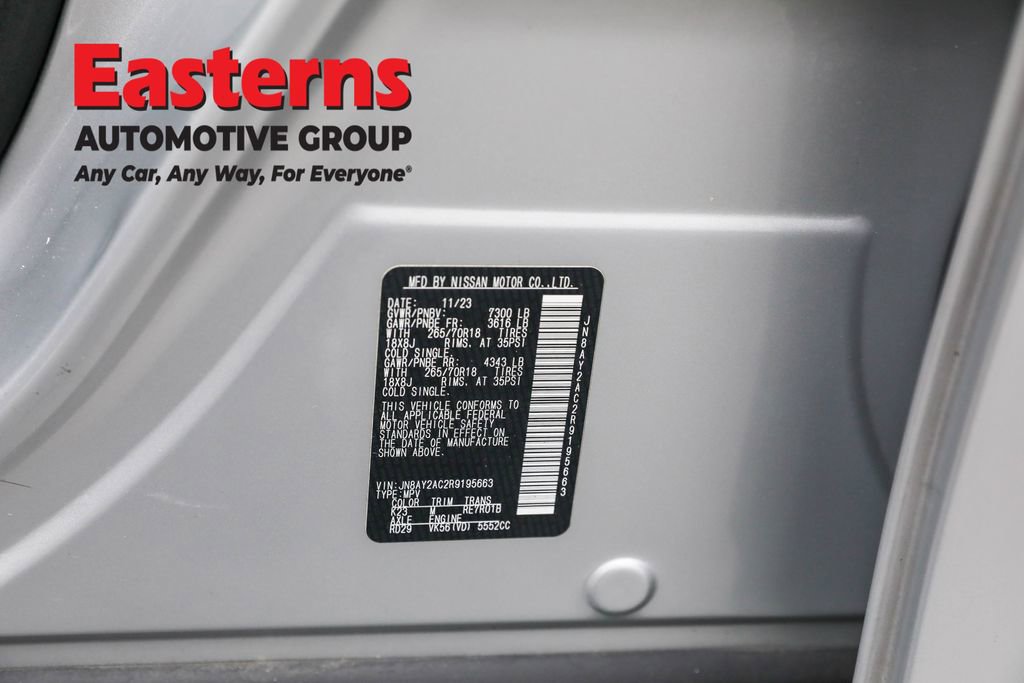 Used 2024 Nissan Armada SV RWD image 34