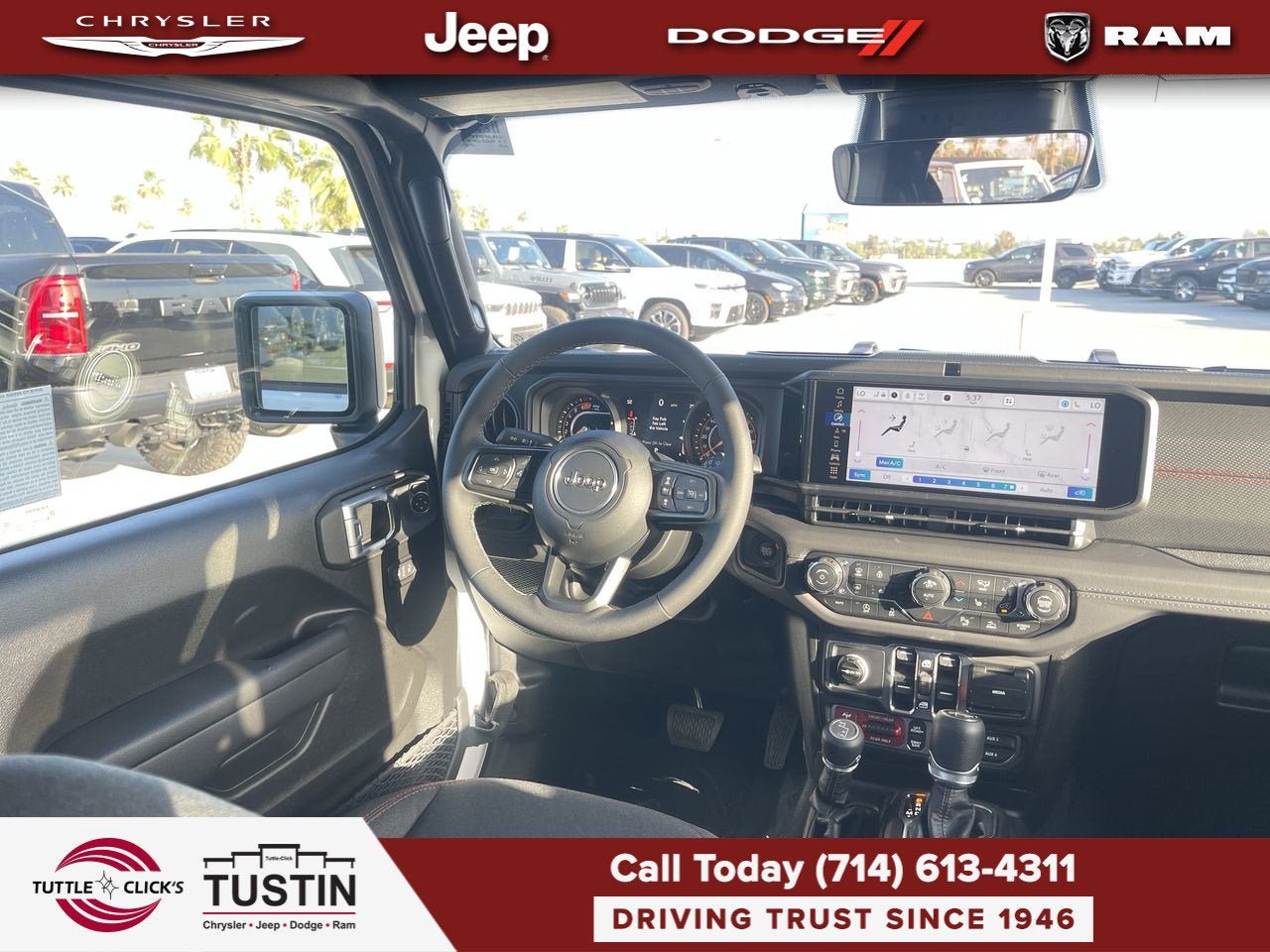 New 2027 Jeep Wrangler Unlimited Rubicon w/ Xtreme 35 Tire Package AWD/4WD image 7