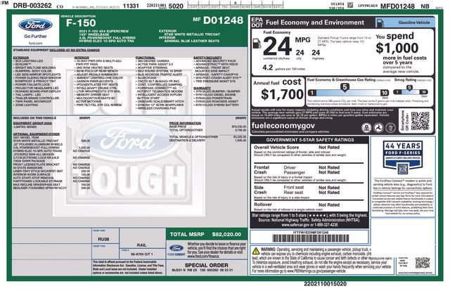 Used 2021 Ford F150 Limited