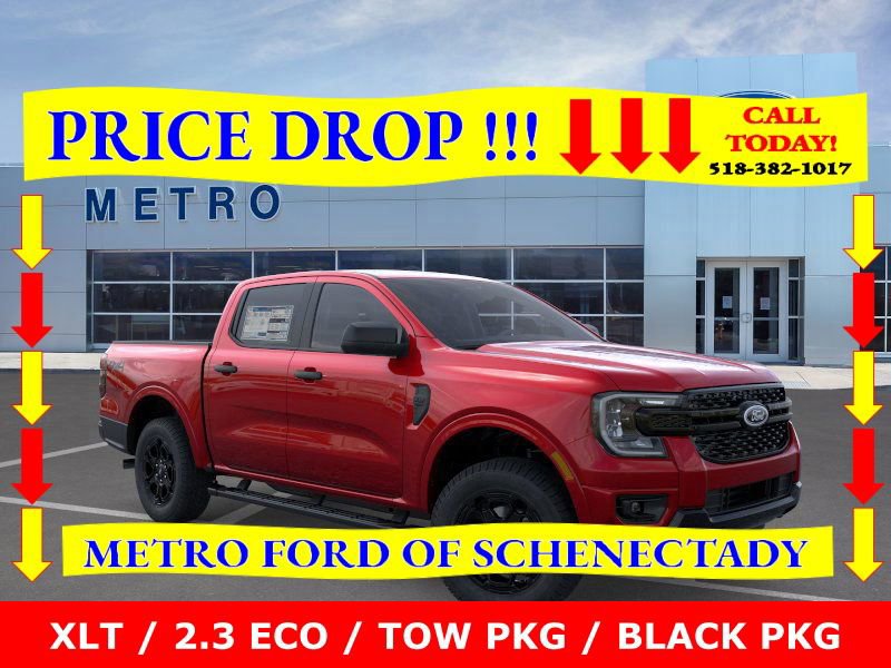 New 2025 Ford Ranger XLT w/ Black Appearance Package