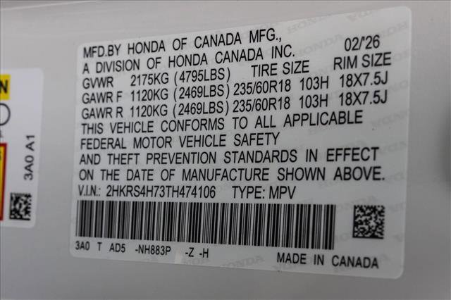 New 2026 Honda CR-V EX-L image 25