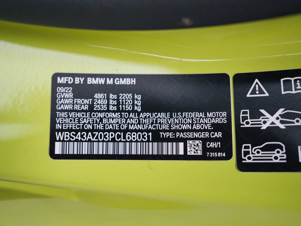 Used 2023 BMW M4 xDrive Competition w/ M Carbon Exterior Package AWD/4WD image 13