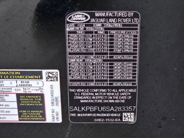 Certified 2025 Land Rover Range Rover Long Wheelbase SE AWD/4WD image 26