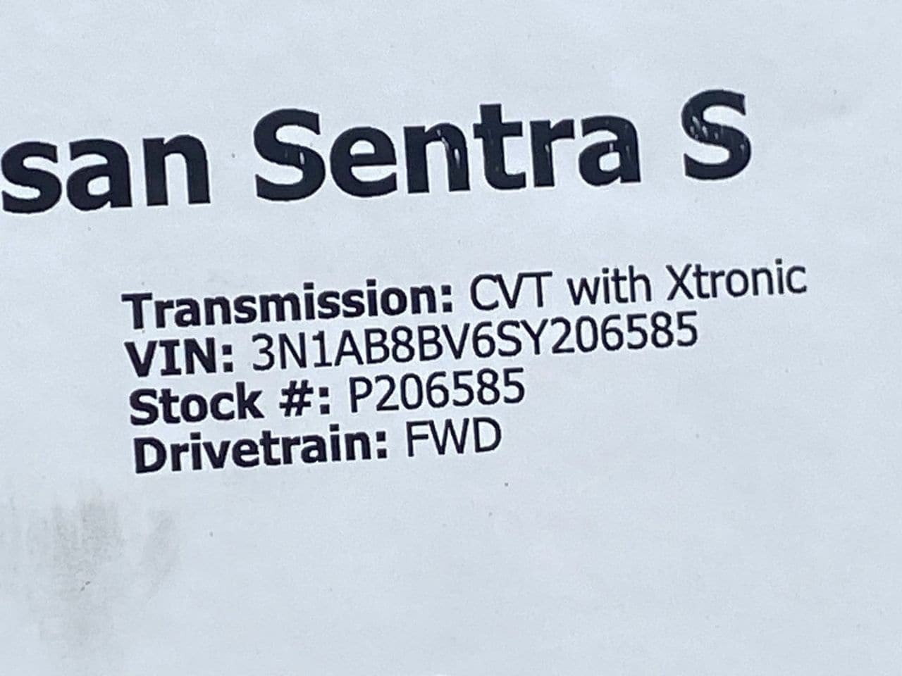 Certified 2025 Nissan Sentra S FWD image 35