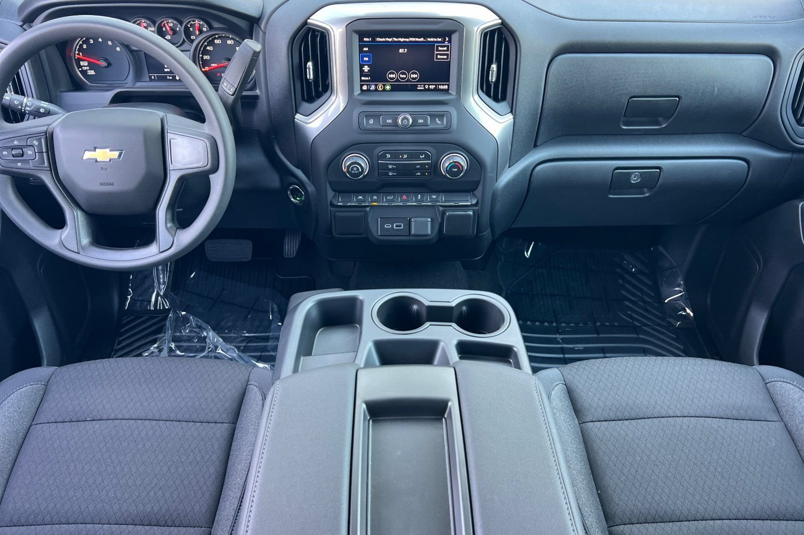 New 2026 Chevrolet Silverado 1500 Custom w/ Turbomax Blackout Package RWD image 15
