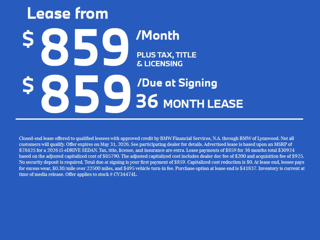 Used 2026 BMW i5 eDrive40 w/ Executive Package RWD image 2