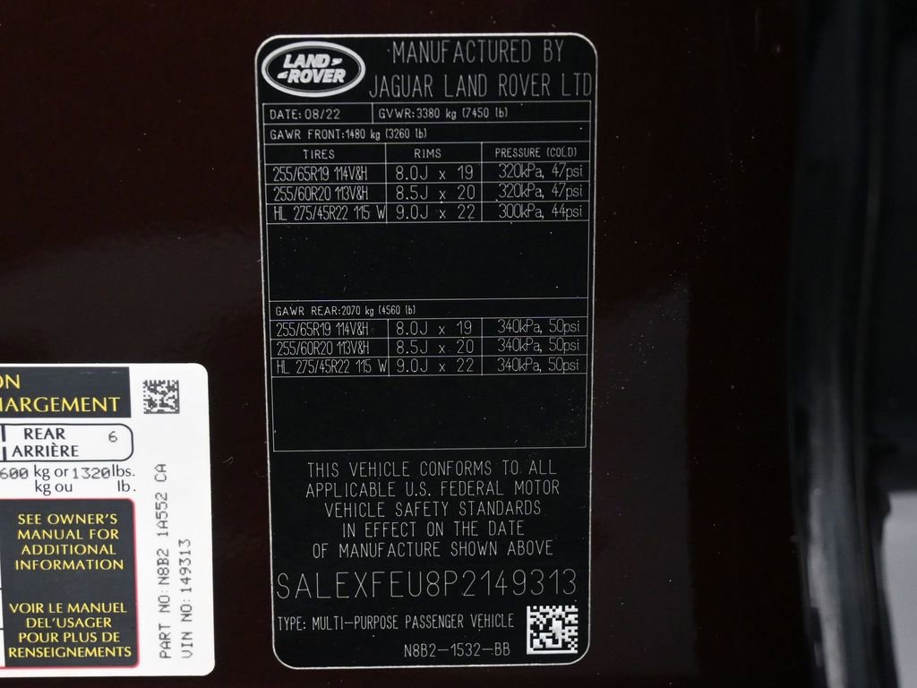 Used 2023 Land Rover Defender 130 X AWD/4WD image 25