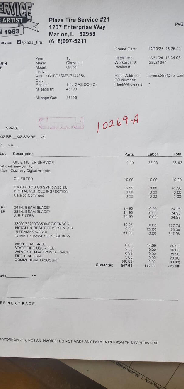 Used 2018 Chevrolet Cruze LS image 22