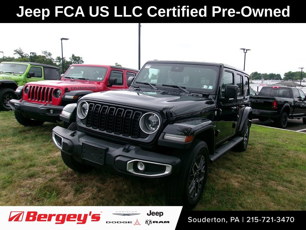 Certified 2024 Jeep Wrangler Unlimited Sahara