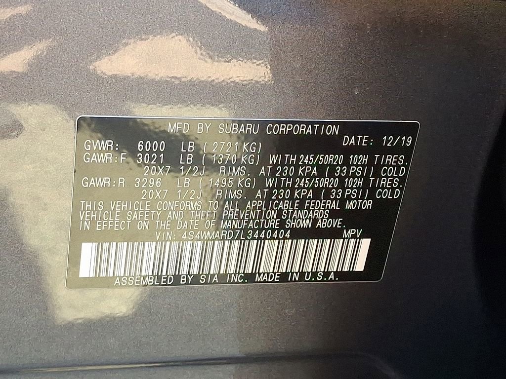 Used 2020 Subaru Ascent Touring image 28