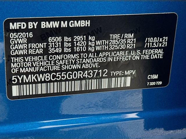 Used 2016 BMW X6 M image 33