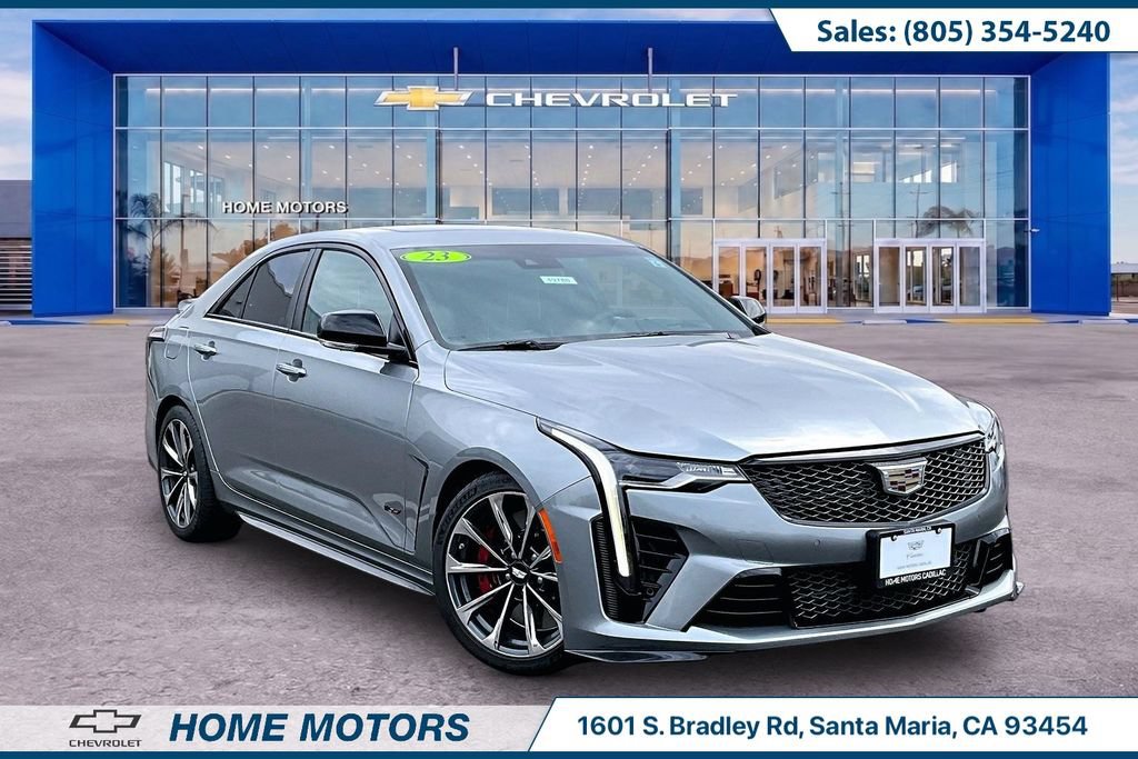 Used 2023 Cadillac CT4 V Blackwing w/ Driver Assist Package RWD image 1