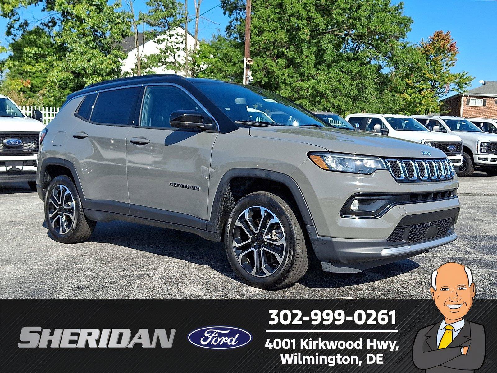 Used 2023 Jeep Compass Limited w/ Sun and Sound Group