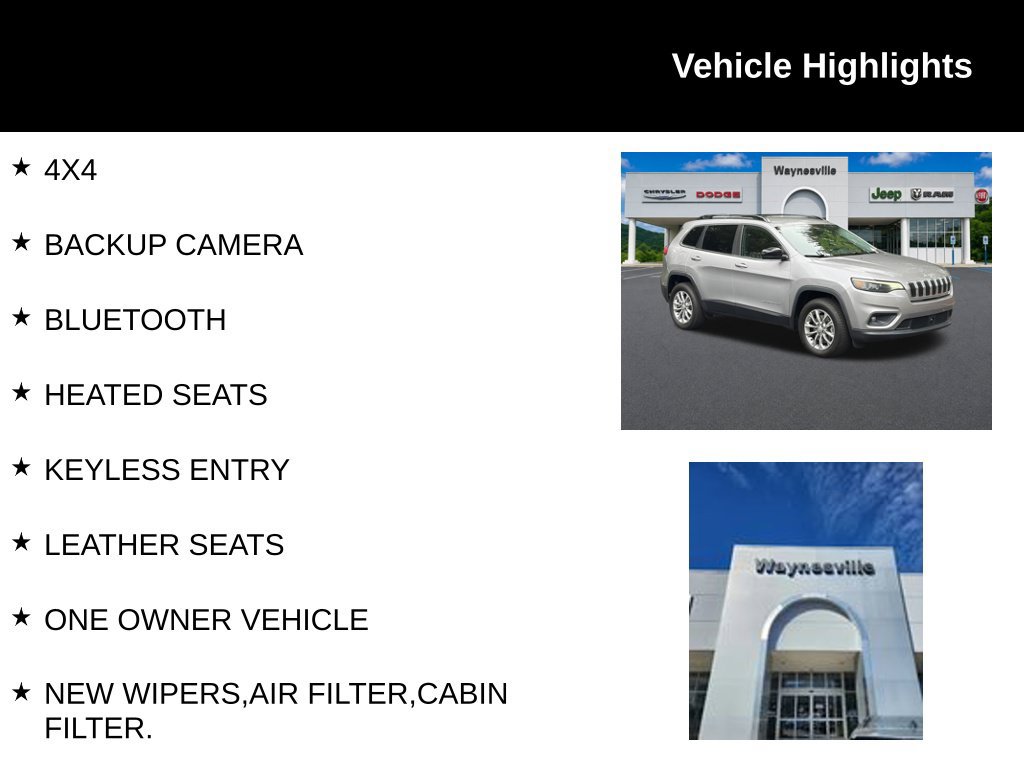 Used 2022 Jeep Cherokee Latitude Lux AWD/4WD image 2