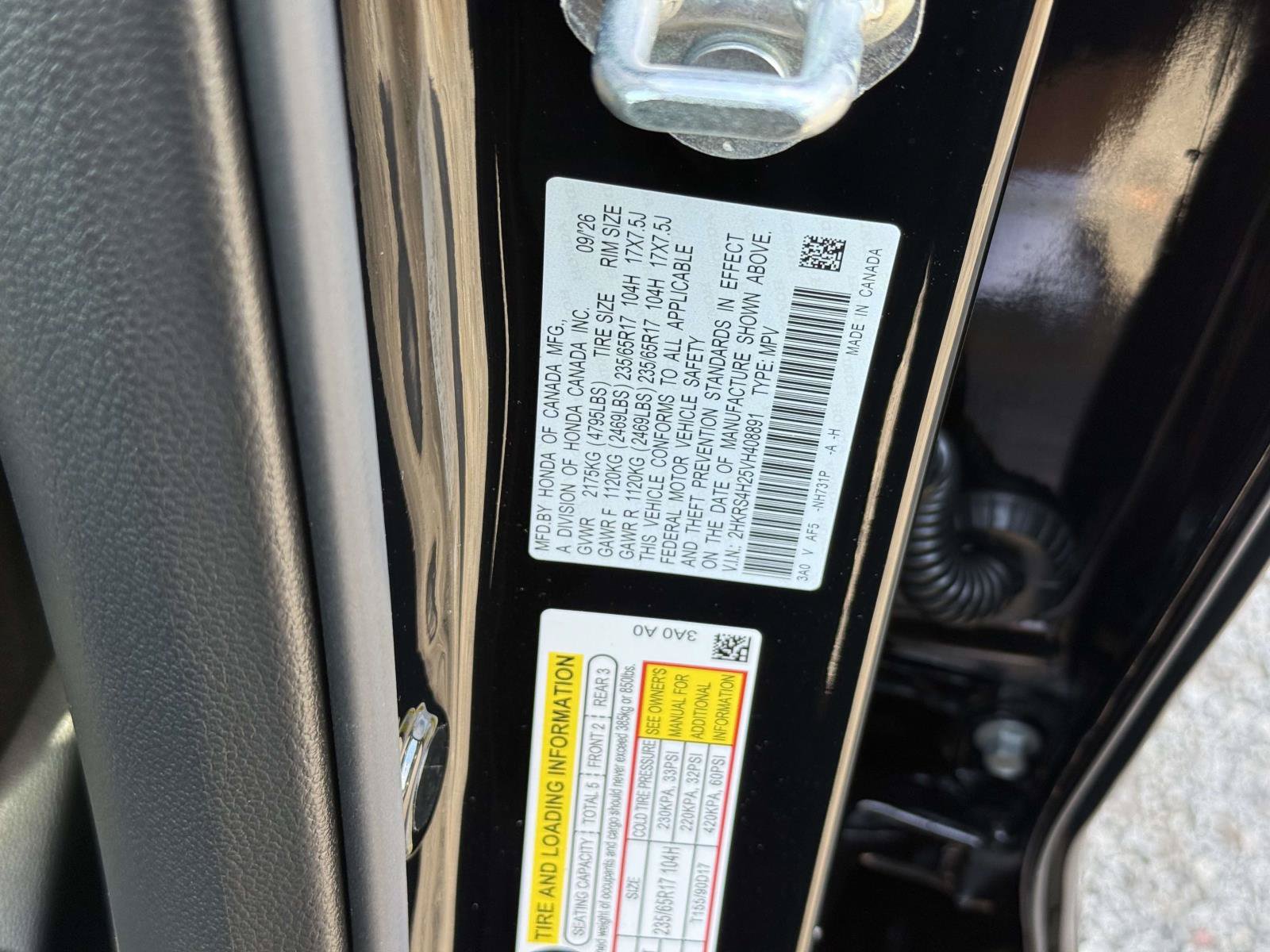 New 2027 Honda CR-V LX image 20