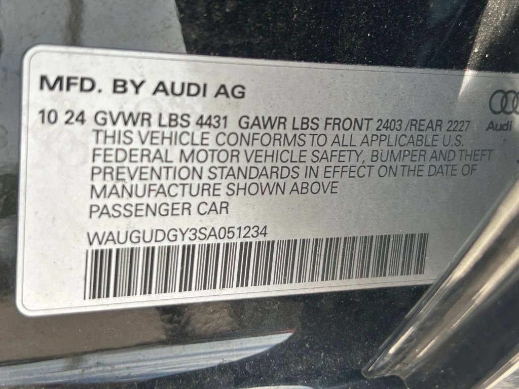 Used 2025 Audi A3 2.0T Premium w/ Convenience Package AWD/4WD image 61