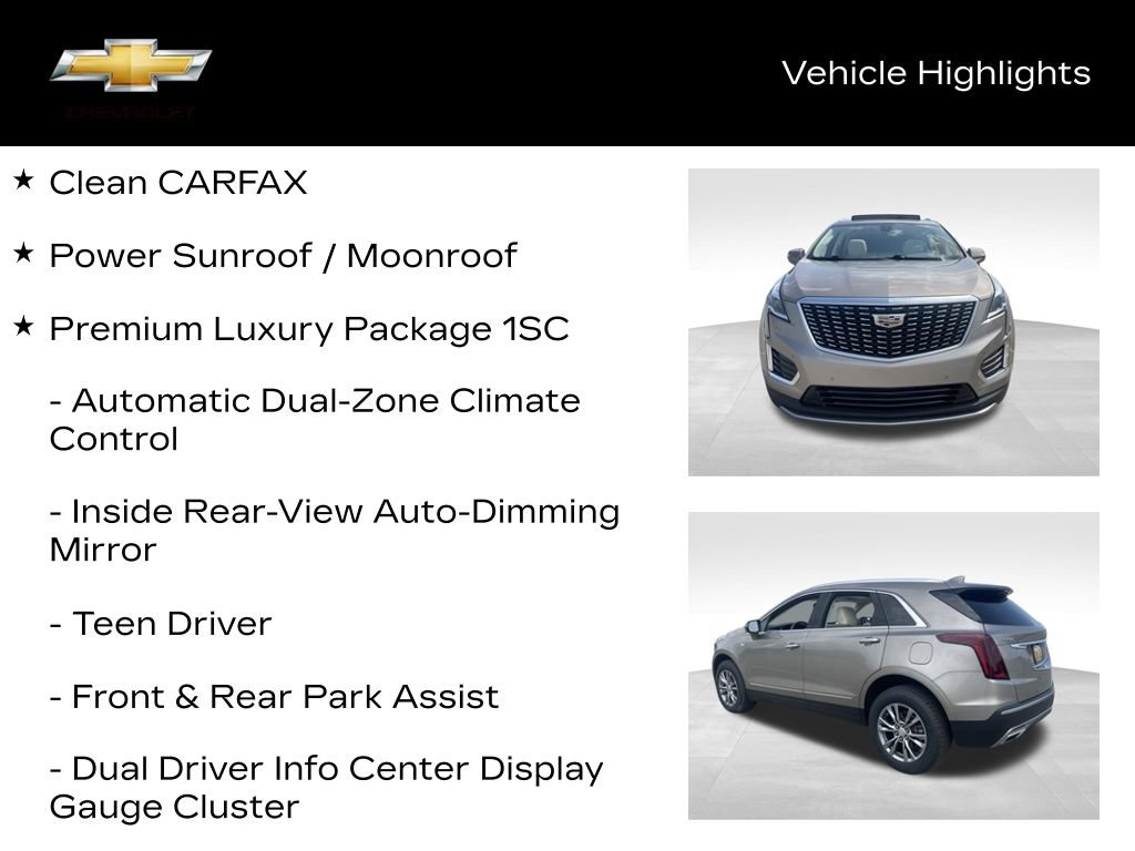 Used 2022 Cadillac XT5 Premium Luxury w/ LPO, Floor Liner Package FWD image 18