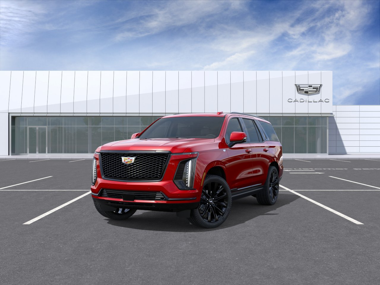 New 2026 Cadillac Escalade Platinum Sport w/ LPO, ONYX Package AWD/4WD image 8