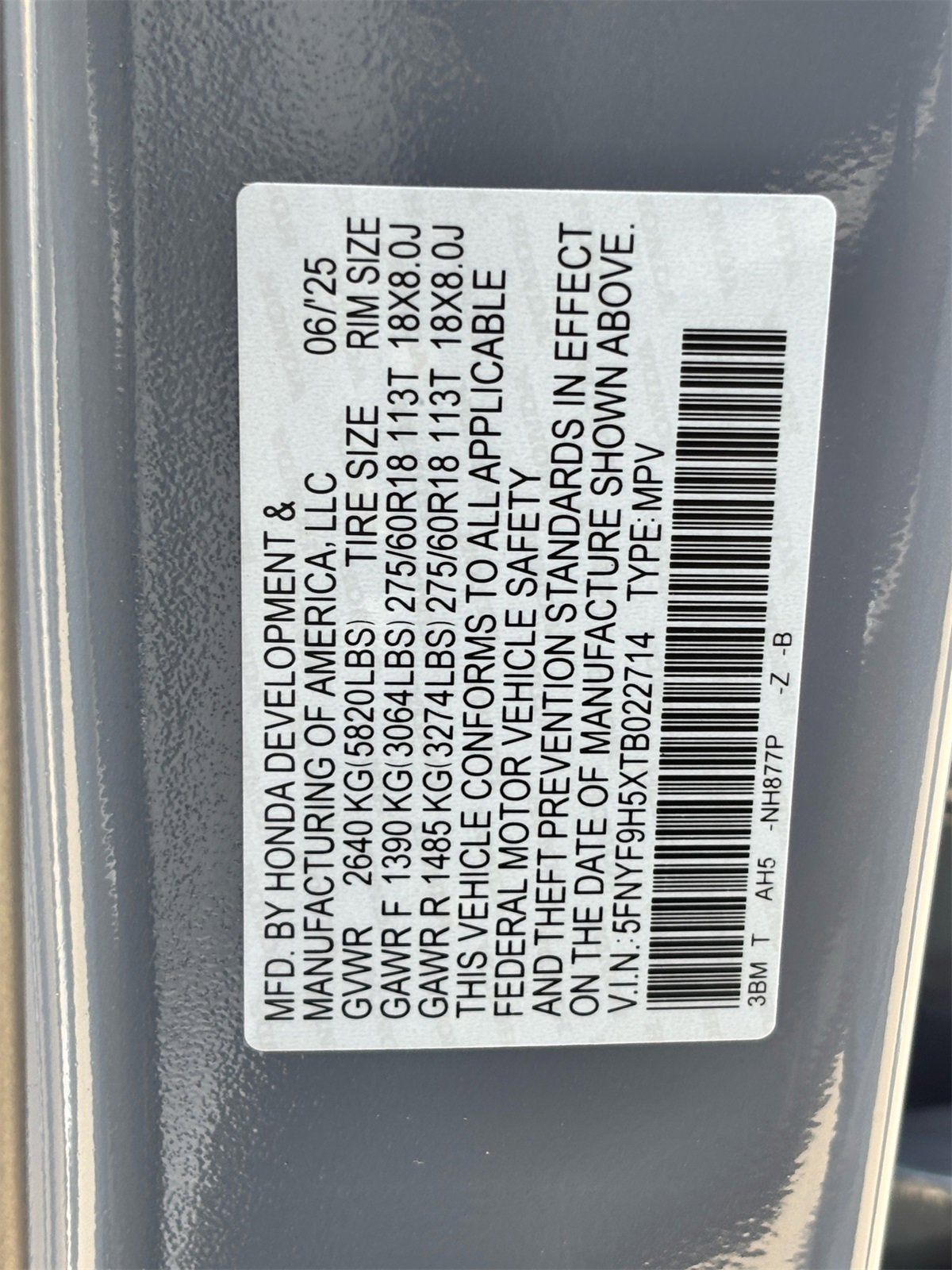 New 2026 Honda Passport TrailSport image 23