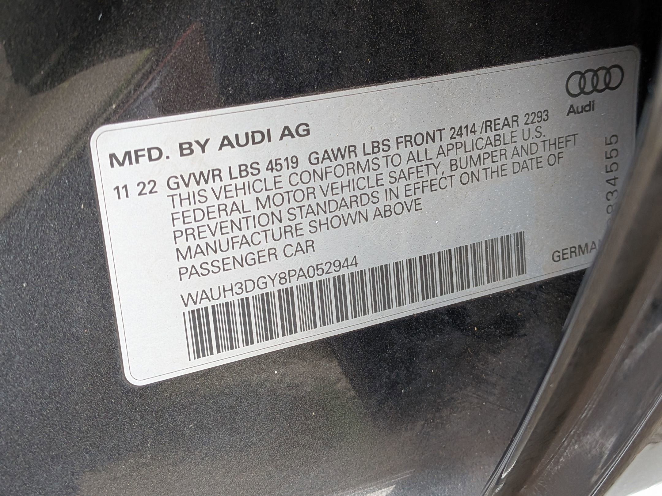 Used 2023 Audi S3 Premium Plus w/ Premium Plus Package AWD/4WD image 34