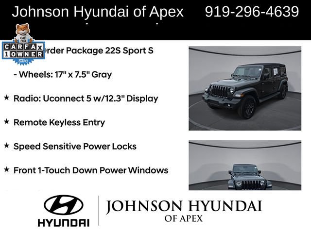 Used 2024 Jeep Wrangler Sport S image 21