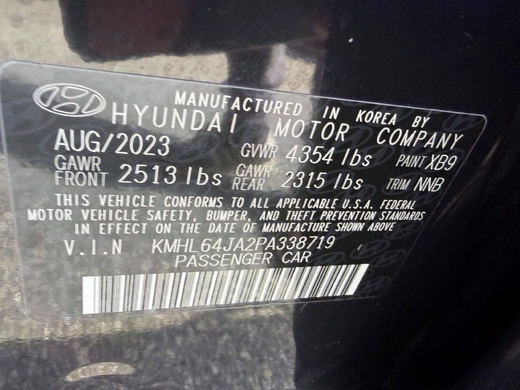 Certified 2023 Hyundai Sonata SEL w/ Cargo Package FWD image 14