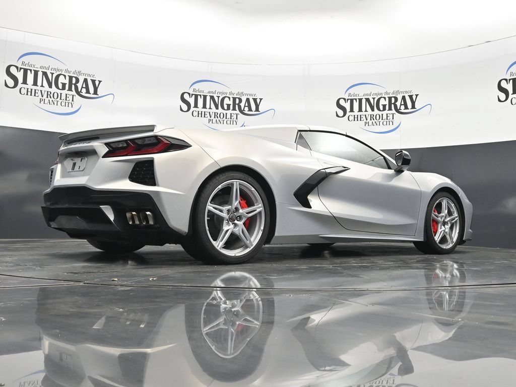 Used 2023 Chevrolet Corvette Stingray Preferred Conv w/ Chrome Exterior Badge Package RWD image 32
