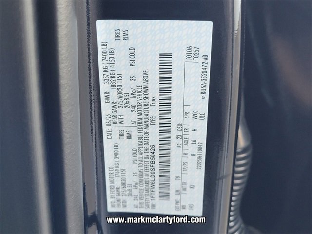 New 2025 Ford F150 King Ranch w/ FX4 Off-Road Package image 8