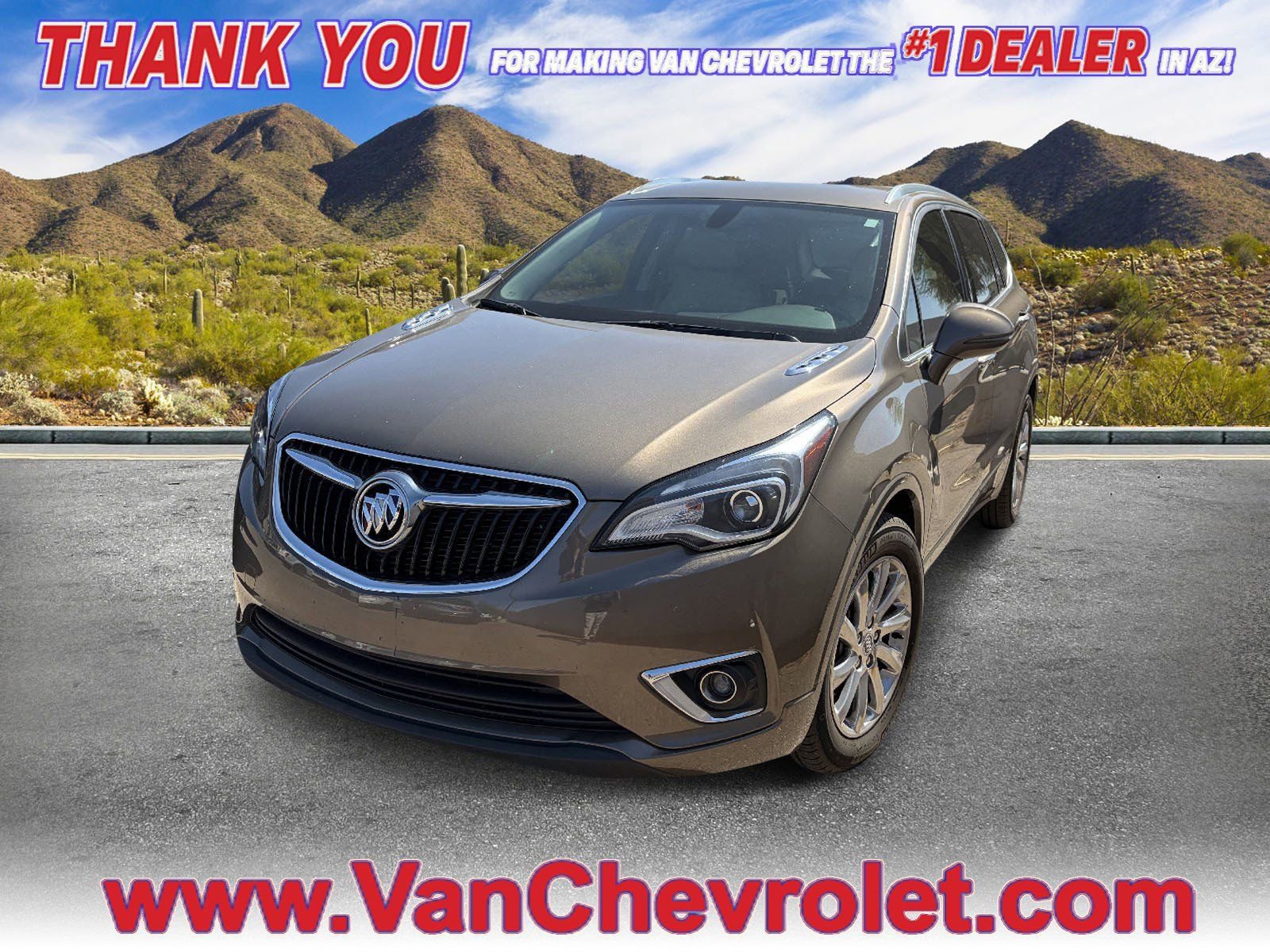 Used 2019 Buick Envision Essence w/ LPO, Active Package FWD image 1