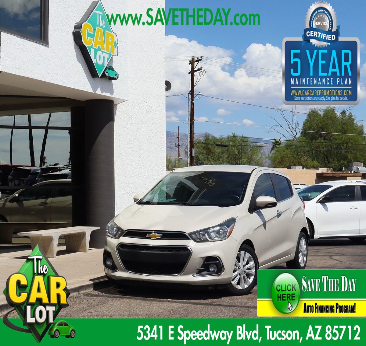 Used 2016 Chevrolet Spark LT w/ Driver Confidence Package image 1