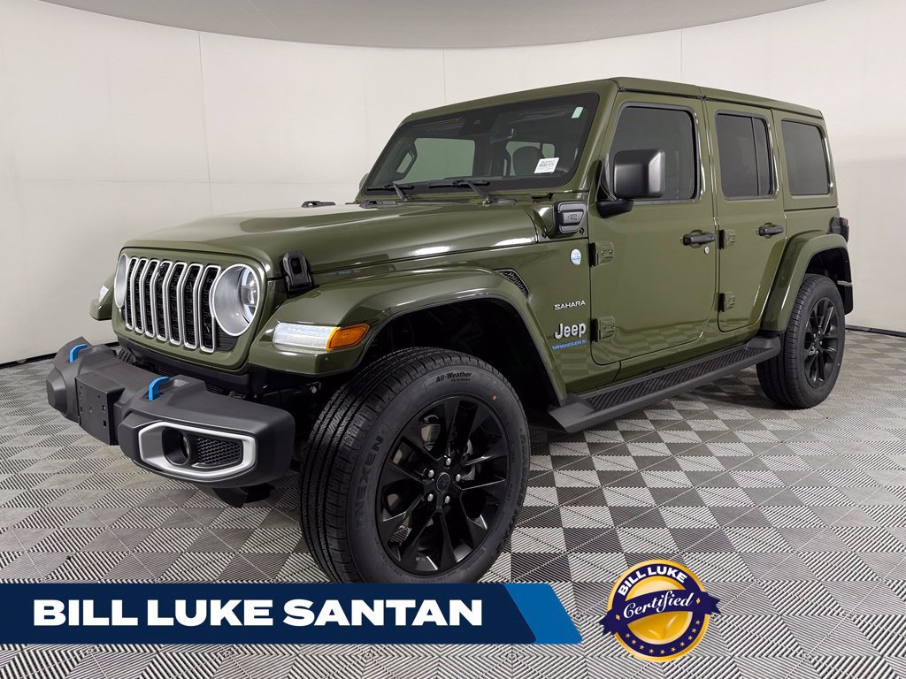 Used 2024 Jeep Wrangler Unlimited Sahara w/ Technology Group AWD/4WD 360° Tour
