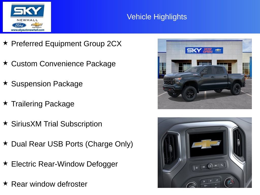 New 2026 Chevrolet Silverado 1500 Custom Trail Boss image 12