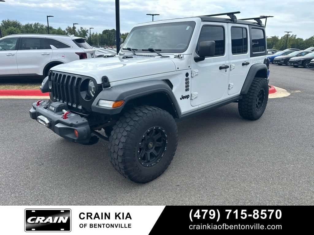 Used 2021 Jeep Wrangler Unlimited Sport AWD/4WD image 2