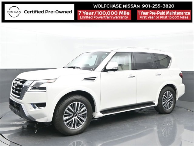 Certified 2024 Nissan Armada SL w/ Captain's Chairs Package image 2