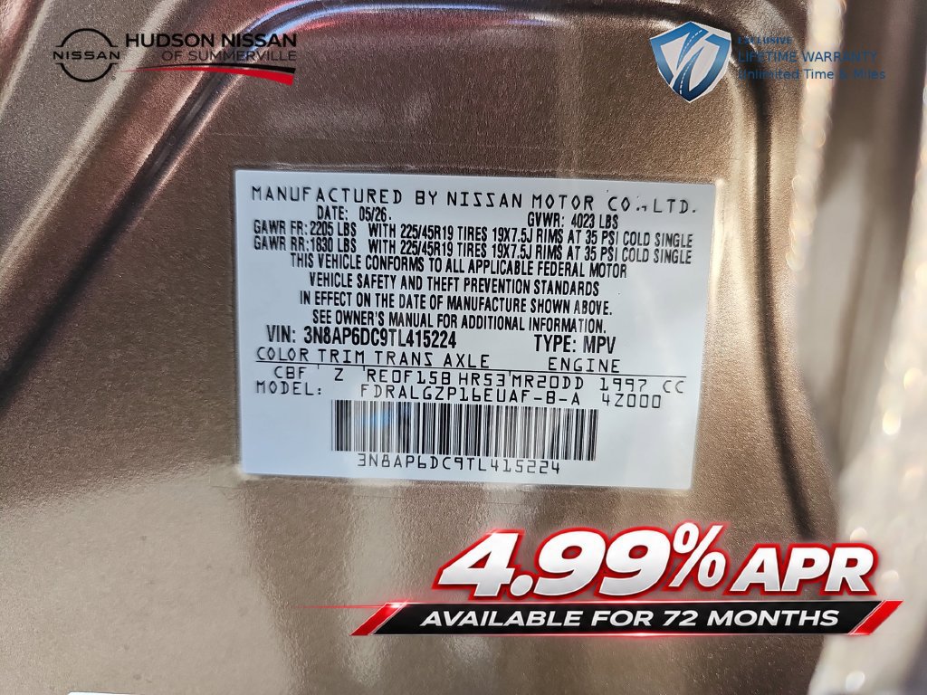 Used 2026 Nissan Kicks SR w/ SR Premium Package FWD image 34