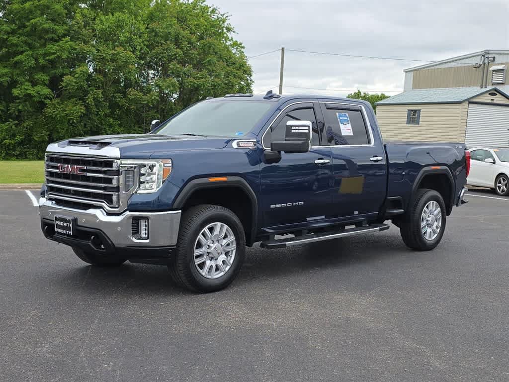 Used 2021 GMC Sierra 2500 SLT w/ SLT Premium Package AWD/4WD image 9