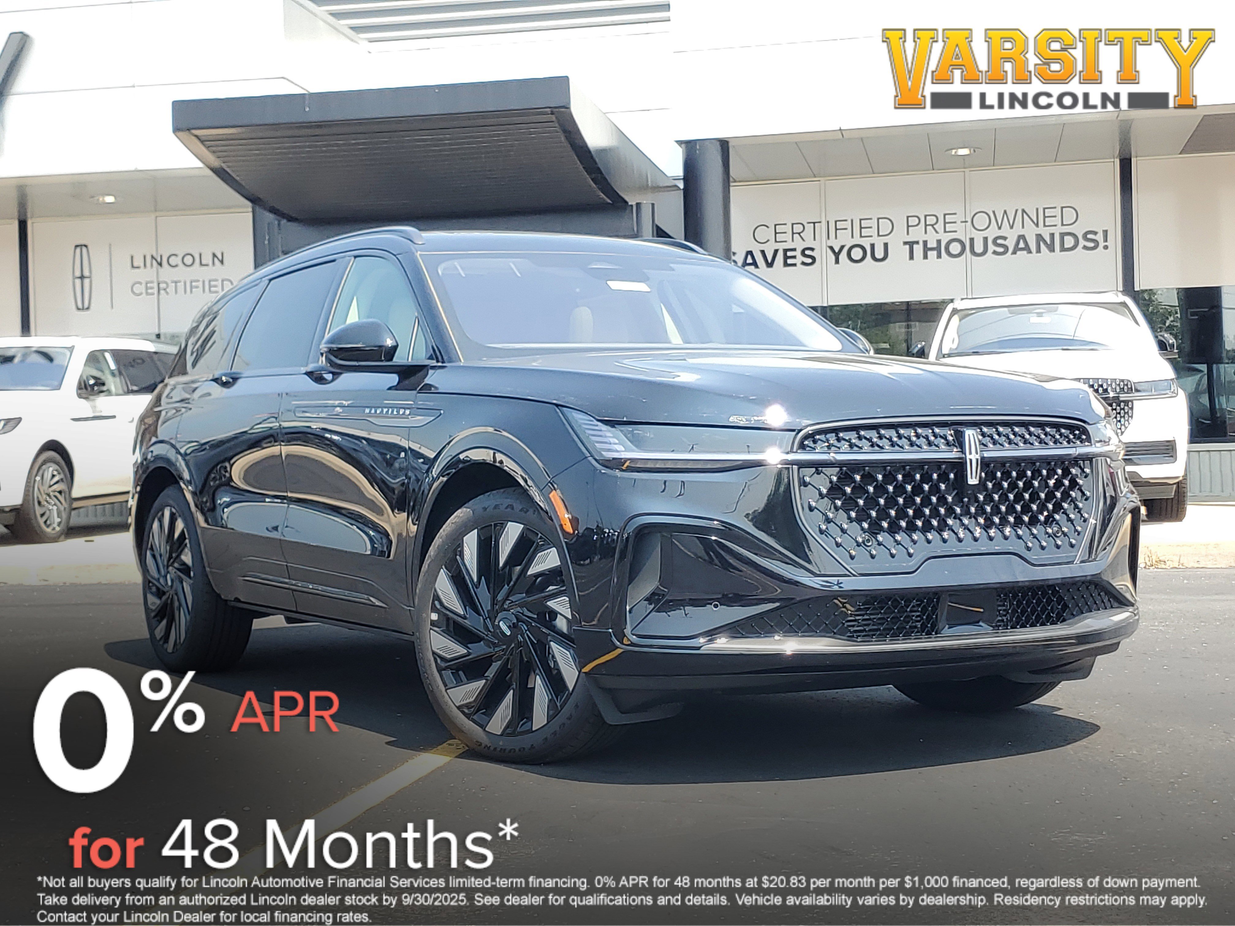 New 2025 Lincoln Nautilus Reserve w/ Jet Appearance Package