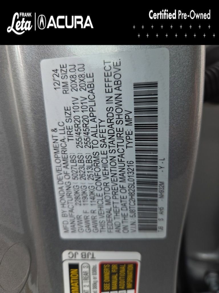 Used 2025 Acura RDX AWD w/ A-Spec & Advance Pkg image 37