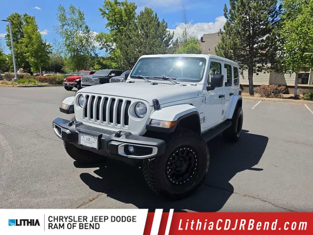 Used 2021 Jeep Wrangler Unlimited Sahara w/ Uconnect 4C Nav & Sound Group