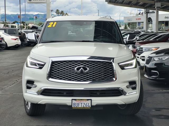 Used 2021 INFINITI QX80 Sensory w/ All-Season Package image 2