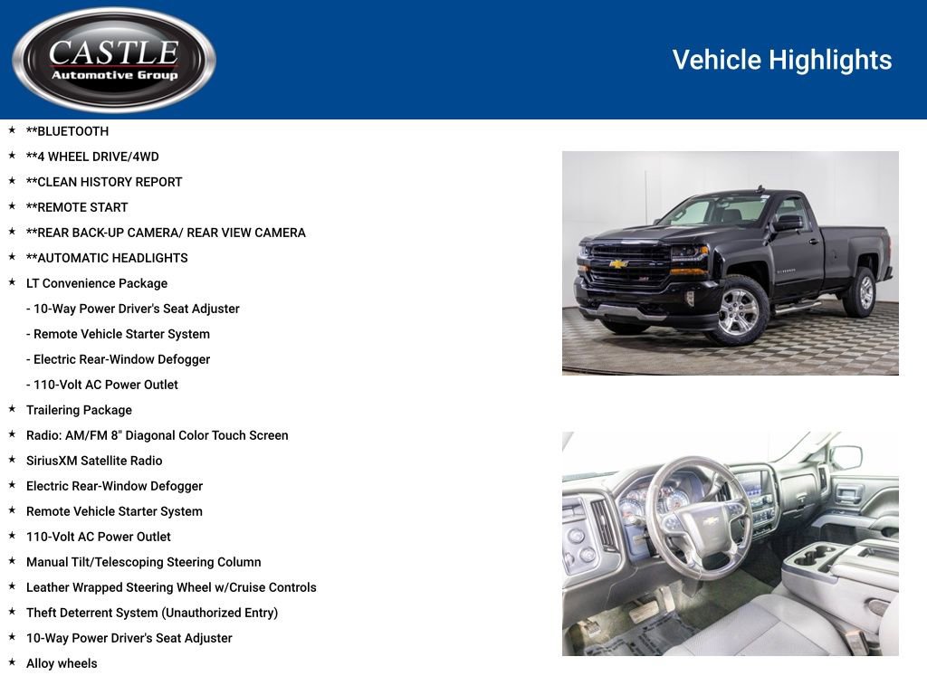 Used 2018 Chevrolet Silverado 1500 LT w/ LT Convenience Package image 3