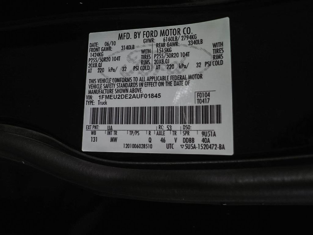 Used 2010 Ford Explorer Sport Trac Limited image 37