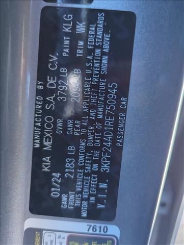 Used 2024 Kia Forte LXS image 20