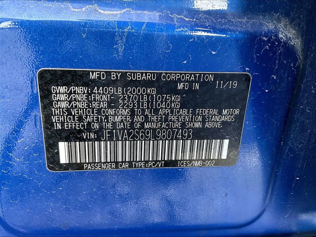 Used 2020 Subaru WRX STI image 27