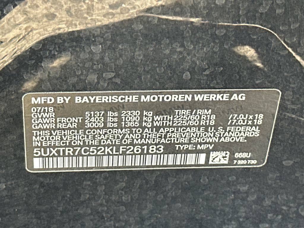 Used 2019 BMW X3 sDrive30i RWD image 22
