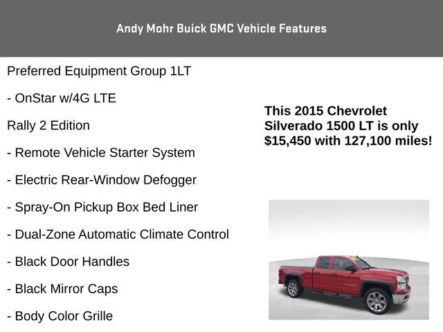 Used 2015 Chevrolet Silverado 1500 LT w/ Rally 2 Edition AWD/4WD image 20